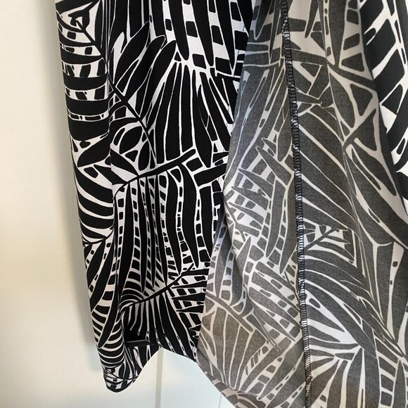 Renuar Jersey Knit Wide Split-Leg Pants Beach Summer Vacation Wear‎ Size Small - Picture 4 of 7